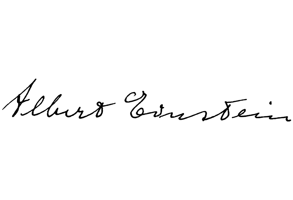 Albert Einstein Signature