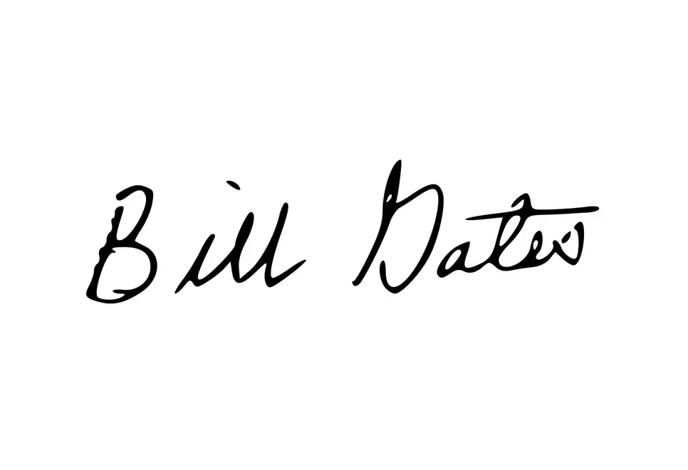 Bill Gates Signature